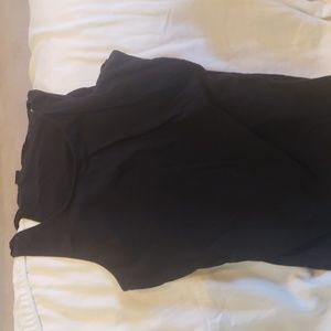 Black medium tank top